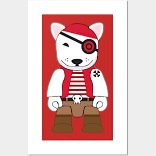 Funny Bullseye Dog Team Member Posters and Art